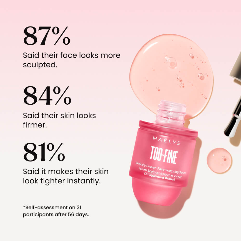 TOO-FINE Clinically Proven Face Sculpting Serum | MAЁLYS®