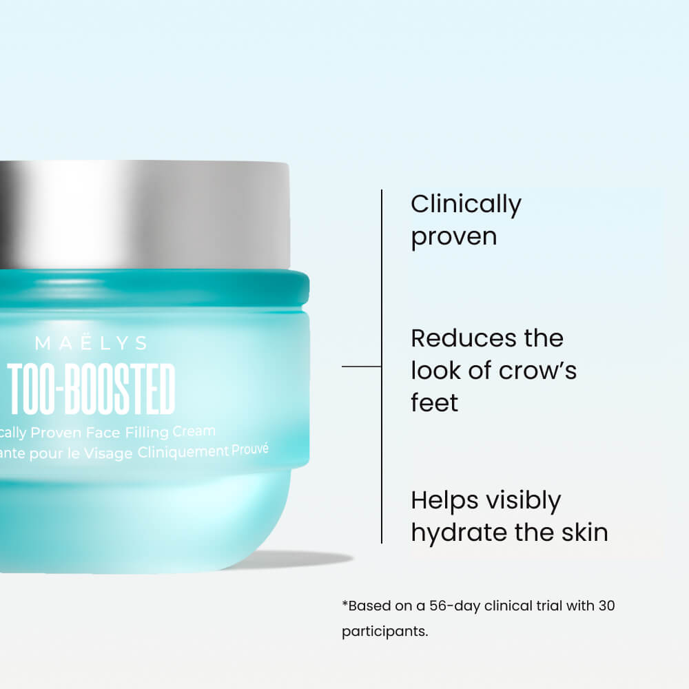 TOO-BOOSTED Clinically Proven Face Filling Cream | MAЁLYS®